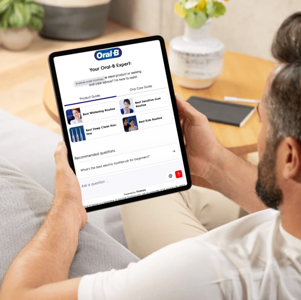 P&G Oral-B screenshot
